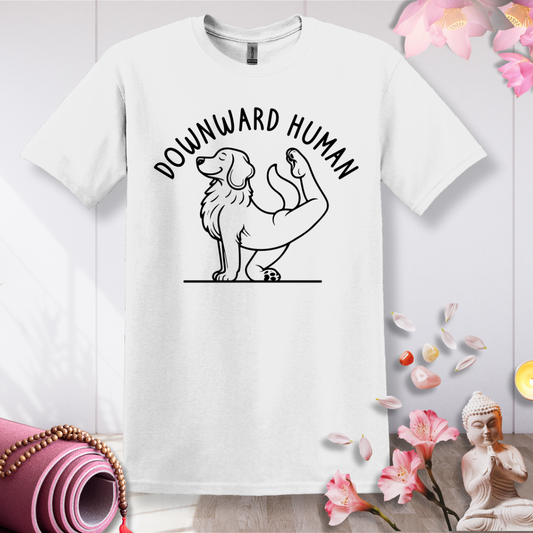 Downward Human T-shirt