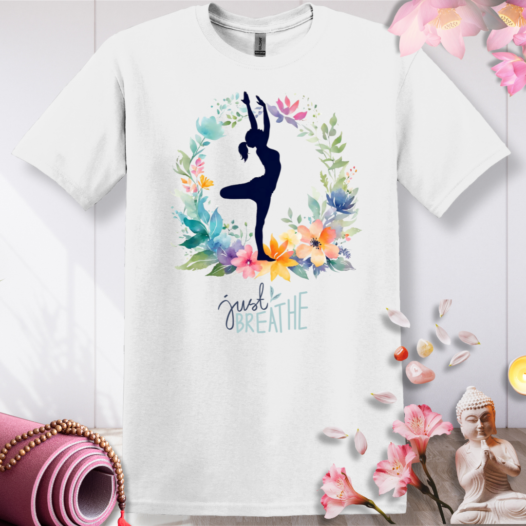 Floral Yoga T-shirt