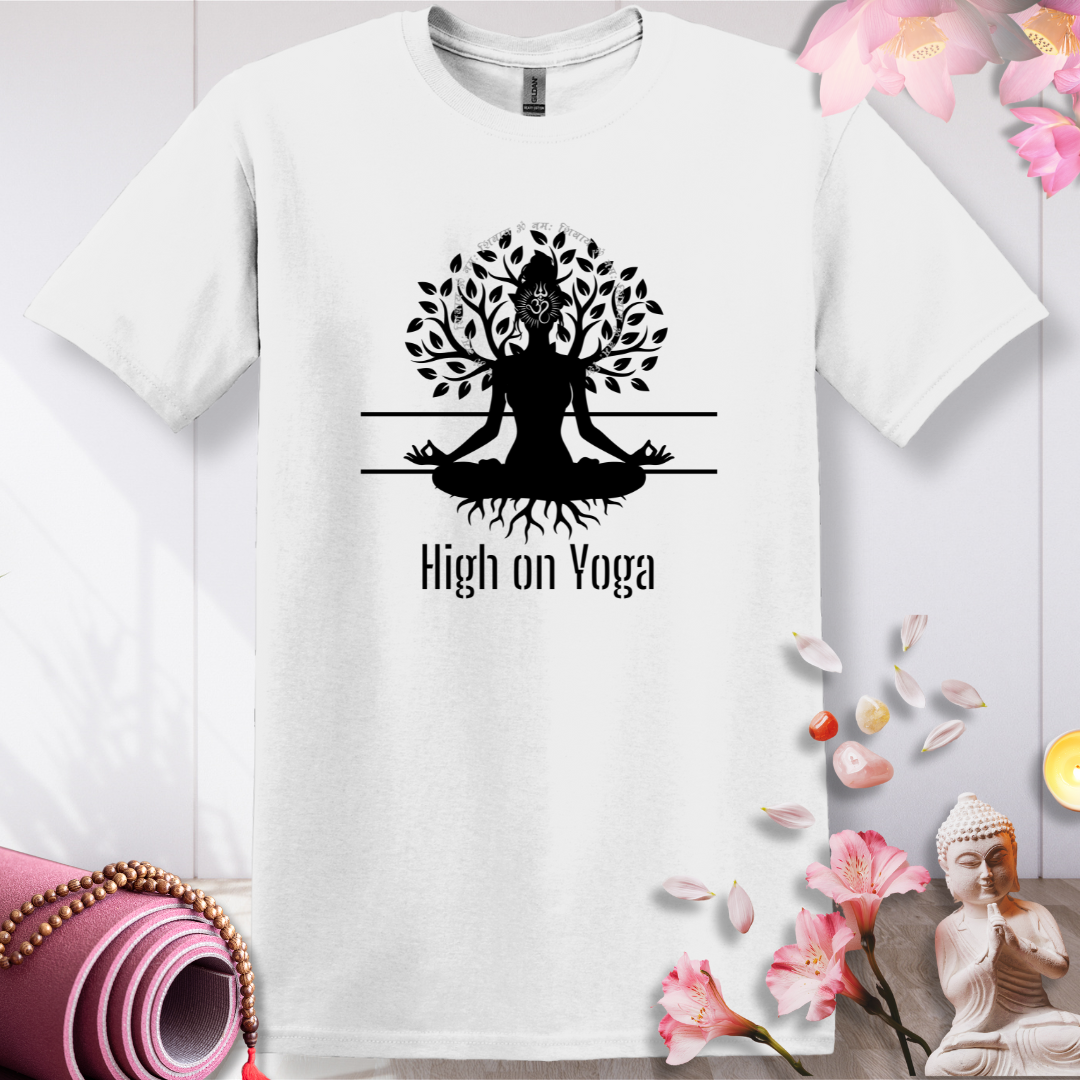 High on Yoga T-shirt