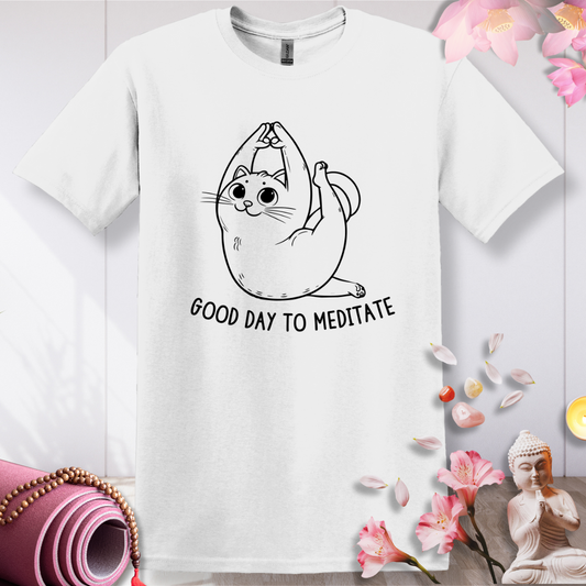 Meditative Meow T-shirt