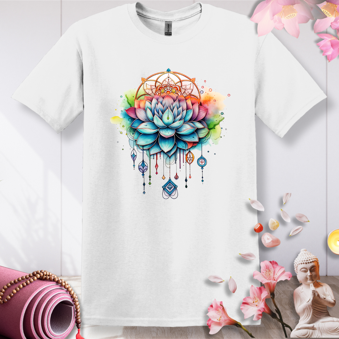 Mandala Lotus Dreamscape  T-shirt