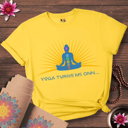 Yoga Turns me ONN T-shirt